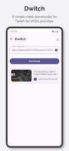 Video Downloader for Twitch preview image 1