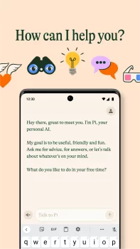 Pi AI на Андроид screenshot 2