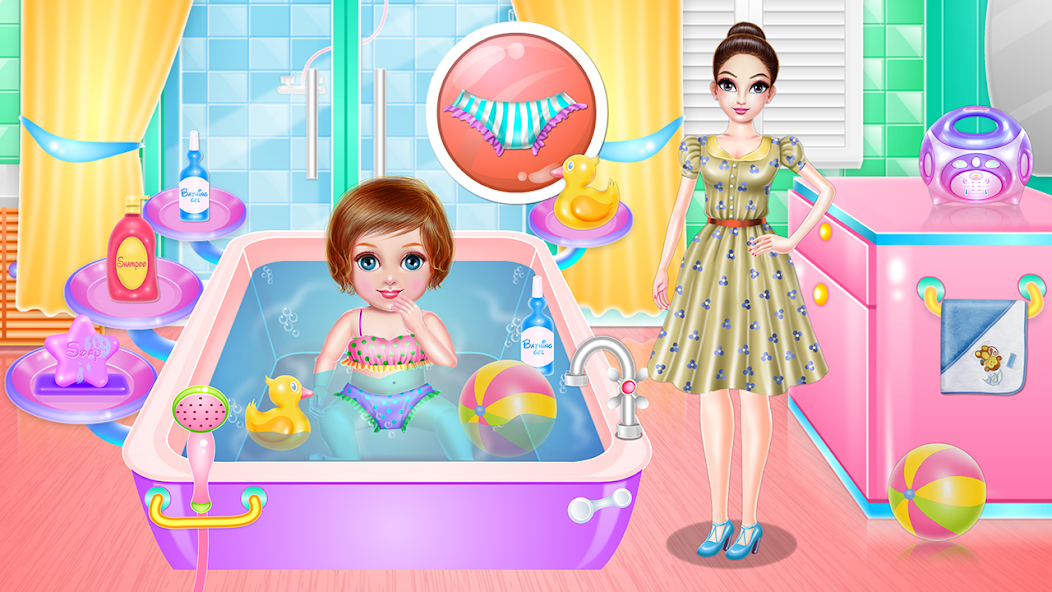 Crazy Baby Nanny Care screenshot 2
