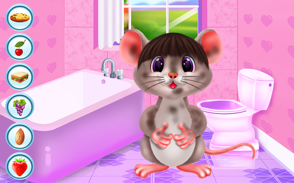 Cute Mouse Caring And Dressup screenshot 1