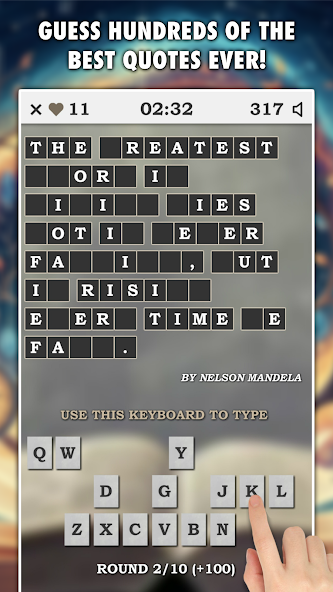Famous Quotes Guessing Game PRO screenshot 2