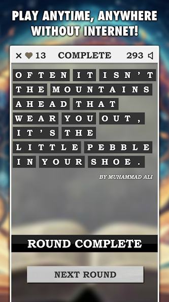 Famous Quotes Guessing Game PRO screenshot 3