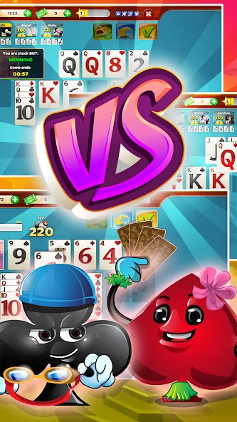 Solitaire Showdown 2 screenshot 2