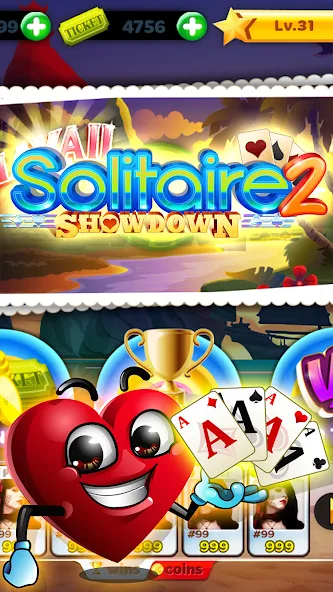 Solitaire Showdown 2 screenshot 4