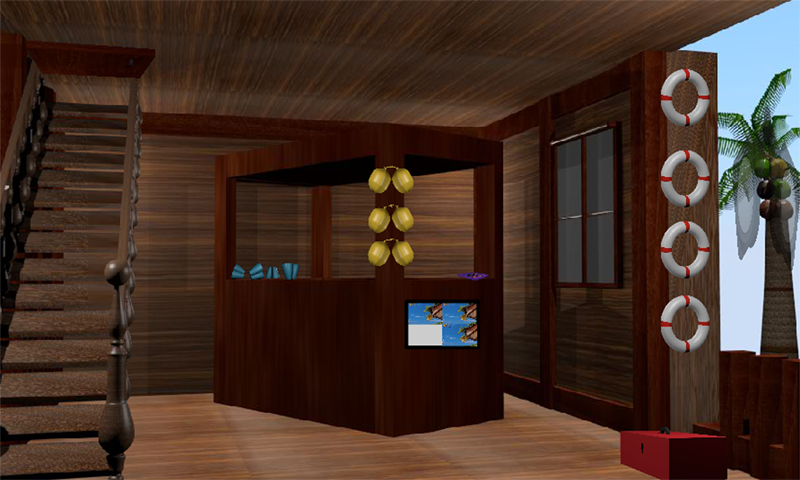 3D Escape Games-Puzzle Boathouse screenshot 2