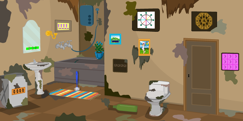 3D Escape Messy Bathroom screenshot 5