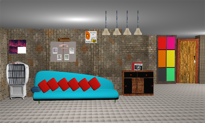 Room Escape-Puzzle Livingroom 3
