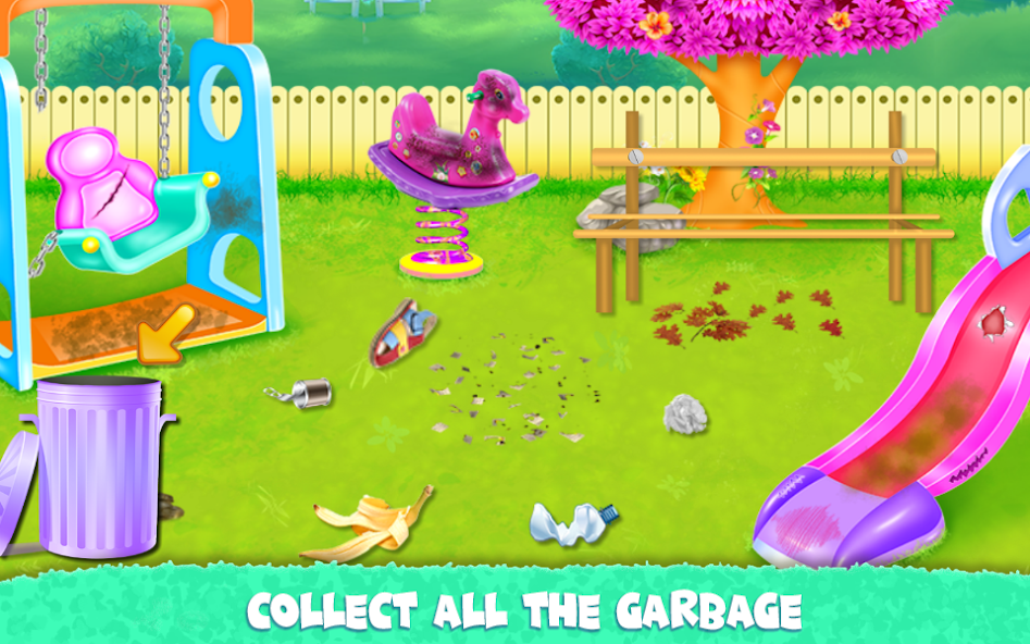 Childrens Park Garden Cleaning