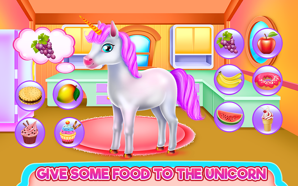 Cute Unicorn Caring and Dressup screenshot 3