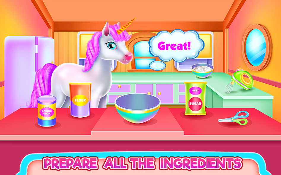 Cute Unicorn Caring and Dressup screenshot 5