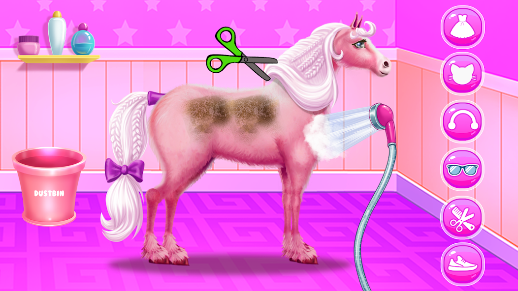 Princess Horse Caring