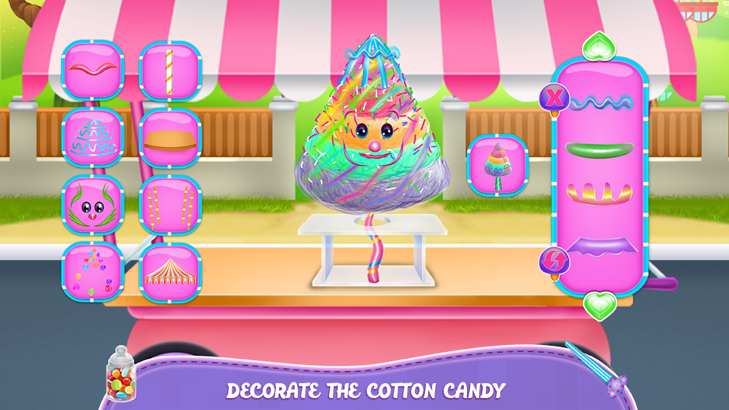 Colorful Cotton Candy screenshot 4