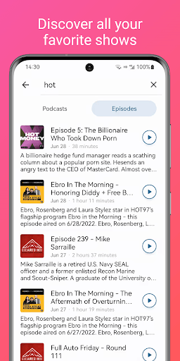 FocusPodcast and AudioBooks screenshot 5