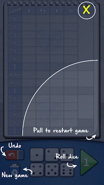Yamb screenshot 2