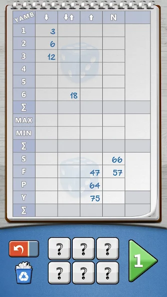 Yamb screenshot 4