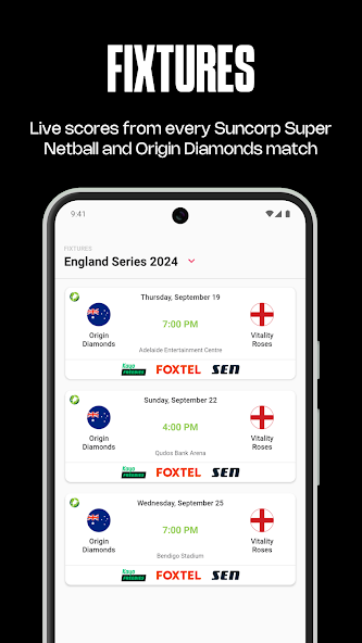 Netball Live screenshot 3