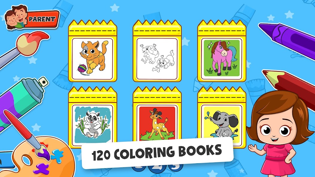 Kids Coloring Book screenshot 2