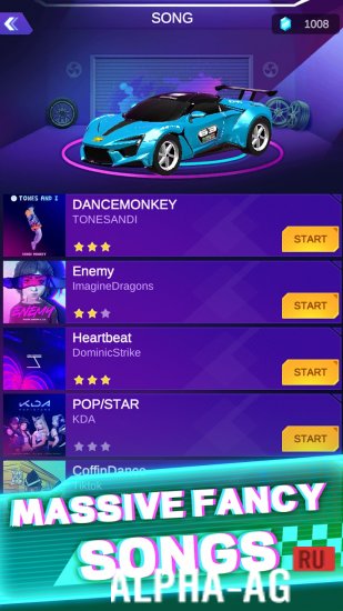 Music Racer : Beat Racing GT screenshot 2