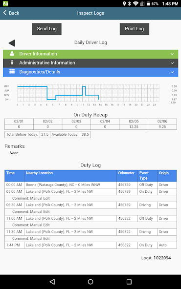 GeoWiz LTE screenshot 2