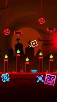 Block Dash: Geometry Jump на Андроид screenshot 1