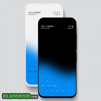 BLURWATER Animated Theme for KLWP 1.0.1 preview 1