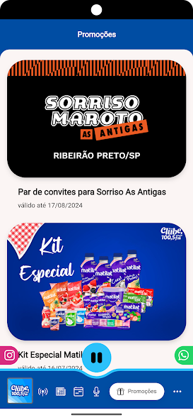 Clube FM 100,5 screenshot 4