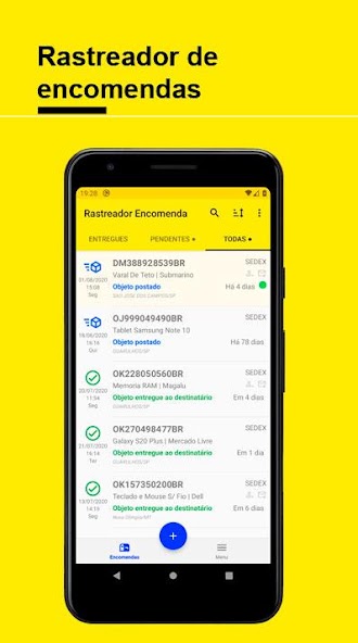 Rastreador Encomenda