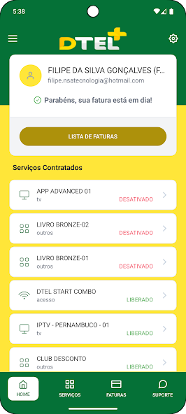 Dtel Telecom screenshot 3