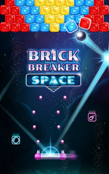 Brick Breaker Space screenshot 5