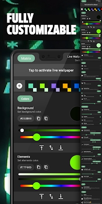 Matrix Code – Live Wallpaper Screenshot 2