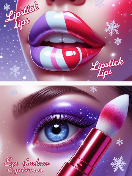 Christmas Makeup screenshot 3