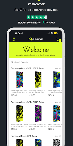 Qskinz screenshot 1