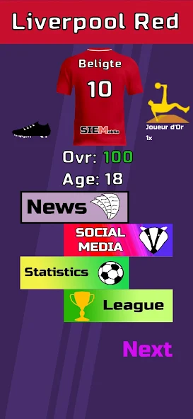 Football Career Sim screenshot 2