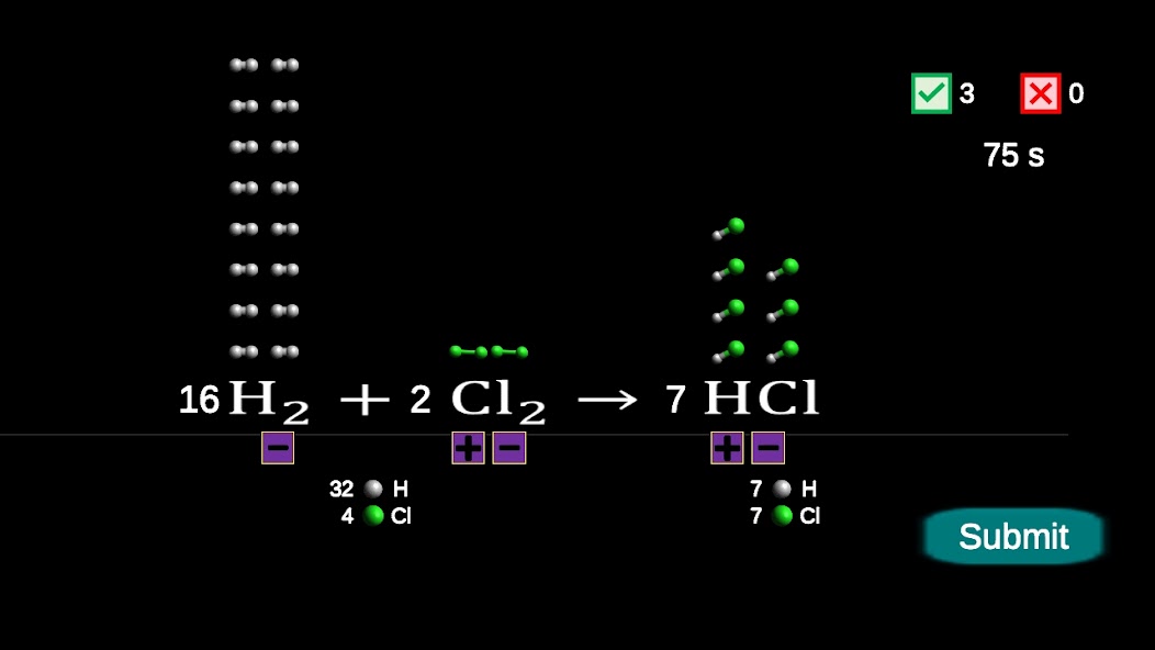 Chemical Equations - Game screenshot 3