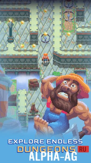 Взломанная Galaxymus Dungeons screenshot 2