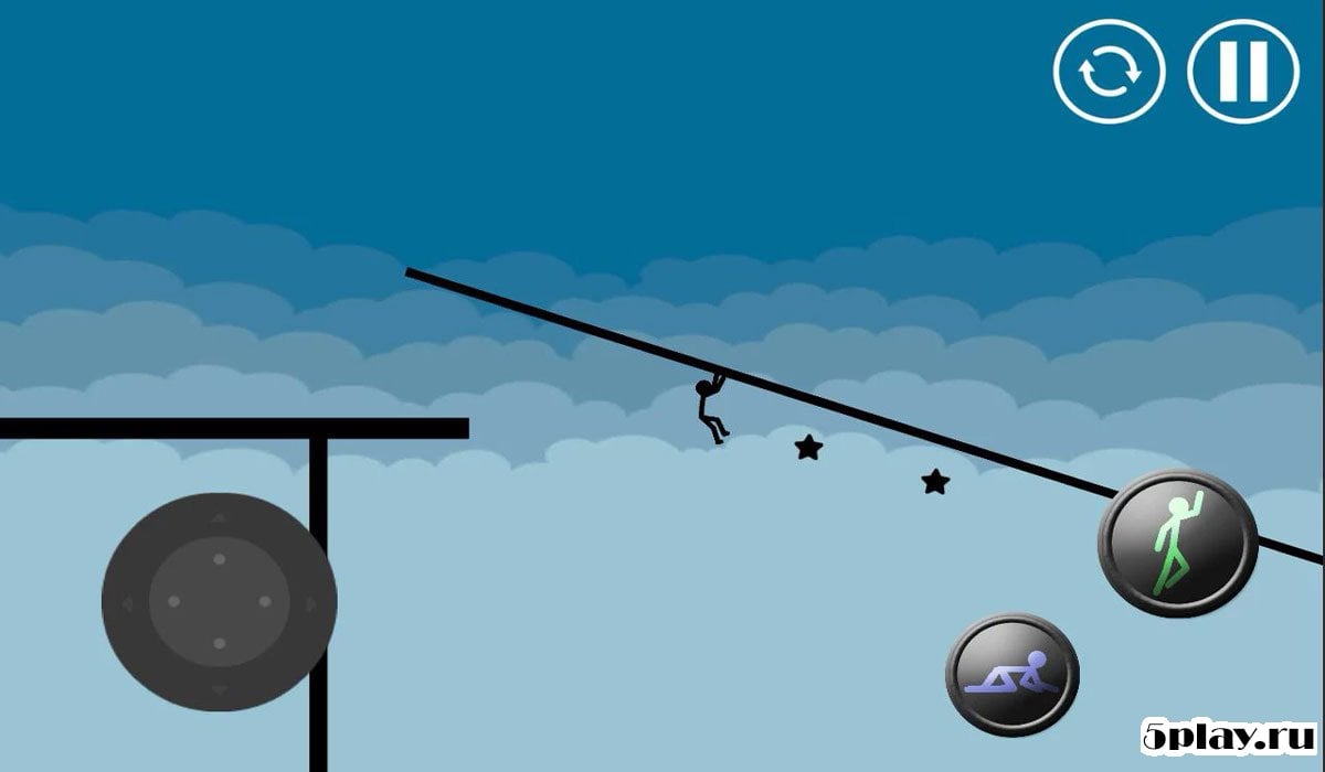 Stickman Parkour Platform