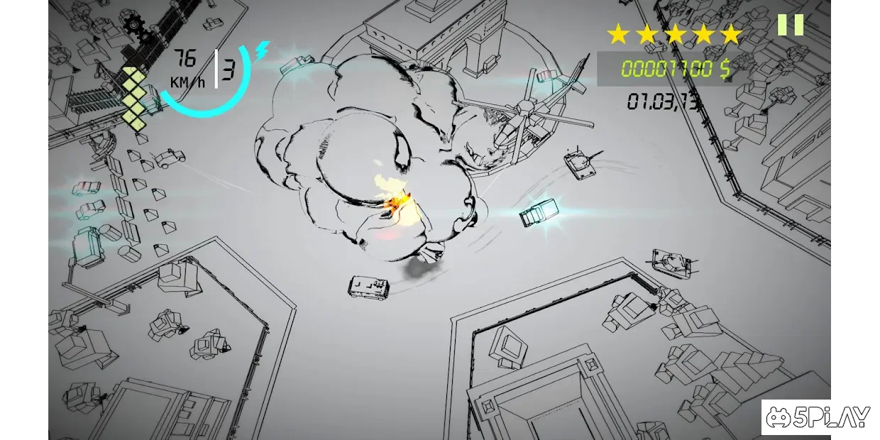 Car on the Run: Epic Chase