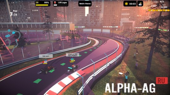 Formula Bwoah: Online Racing screenshot 2