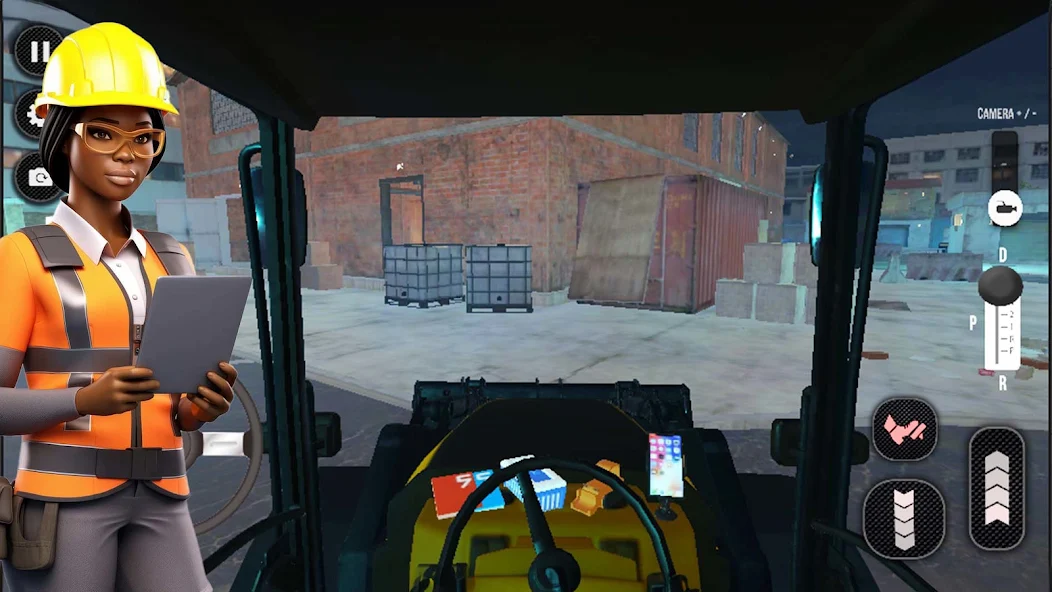 Excavator Backhoe Digger Sim