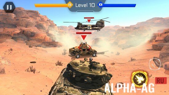 Взломанный Tank Strike: Armored Warfare screenshot 5