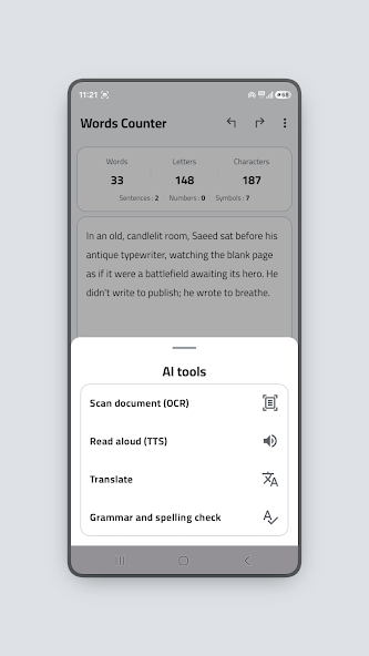 Words Counter screenshot 2