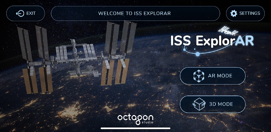 ISS ExplorAR screenshot 1