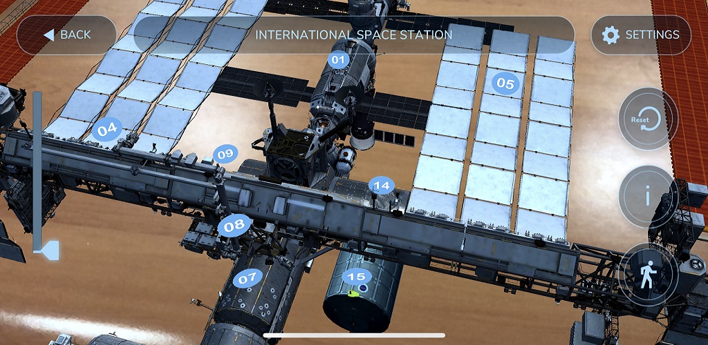 ISS ExplorAR screenshot 2