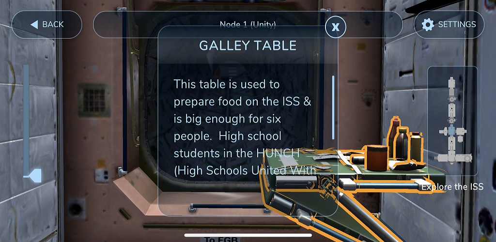ISS ExplorAR screenshot 3