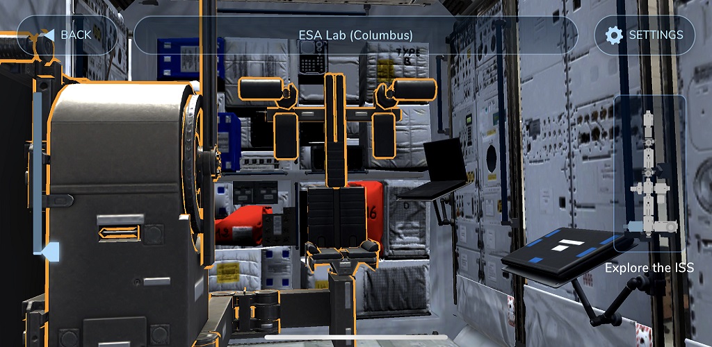 ISS ExplorAR screenshot 5