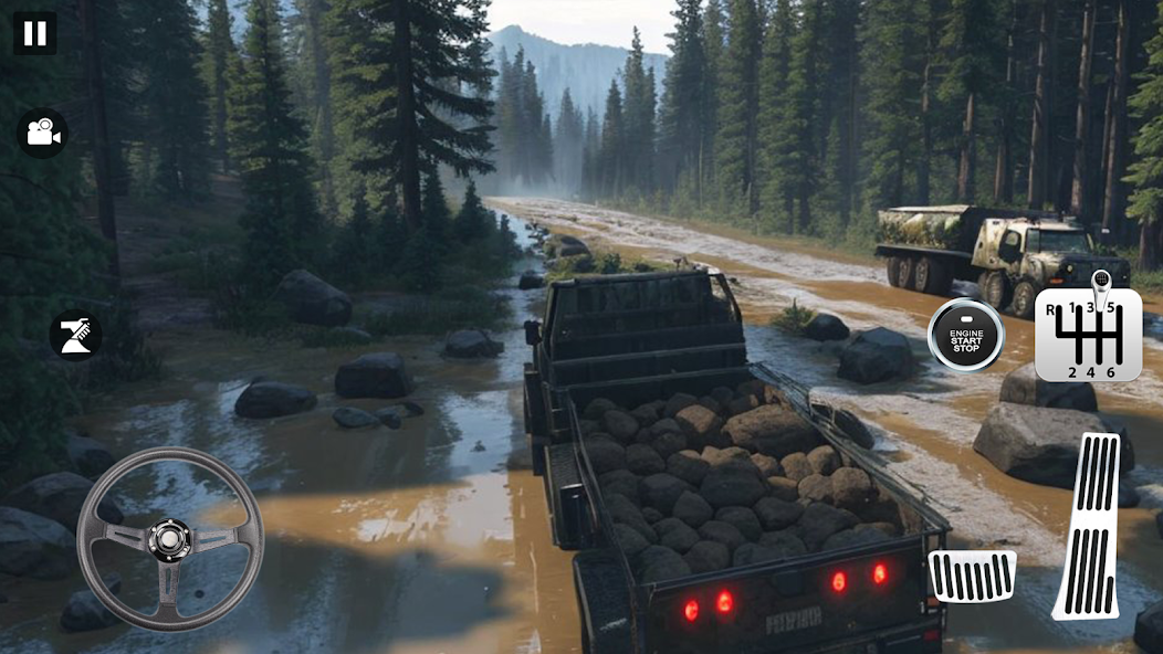 Muddy Truck Offroad Runner