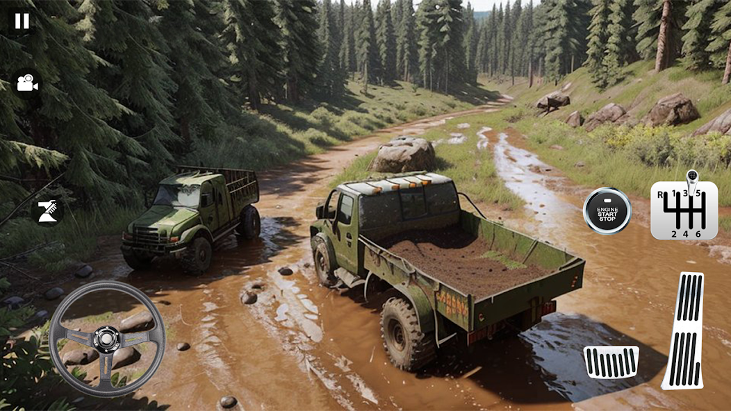Muddy Truck Offroad Runner screenshot 3