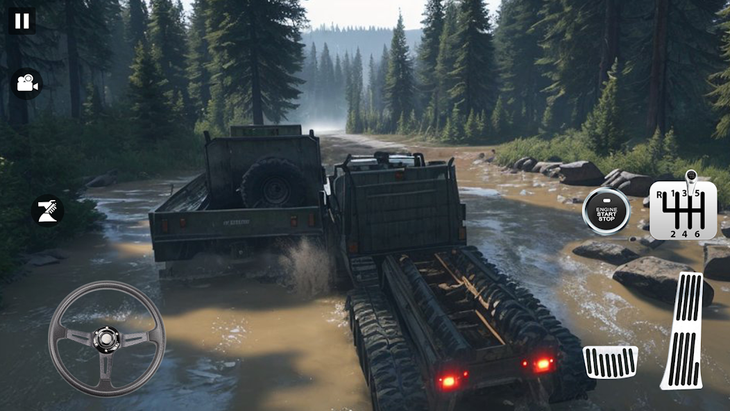 Muddy Truck Offroad Runner screenshot 4