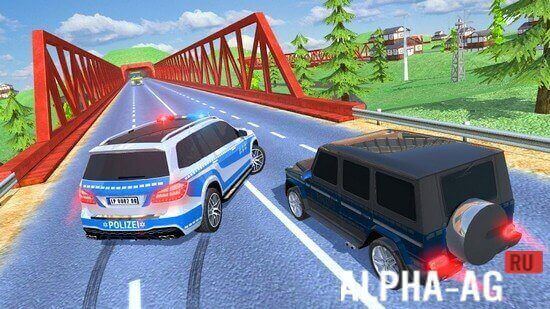 Offroad Police Car DE screenshot 3