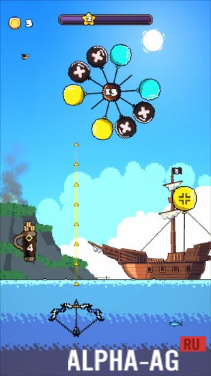 Взломанная Pixel Bow screenshot 2